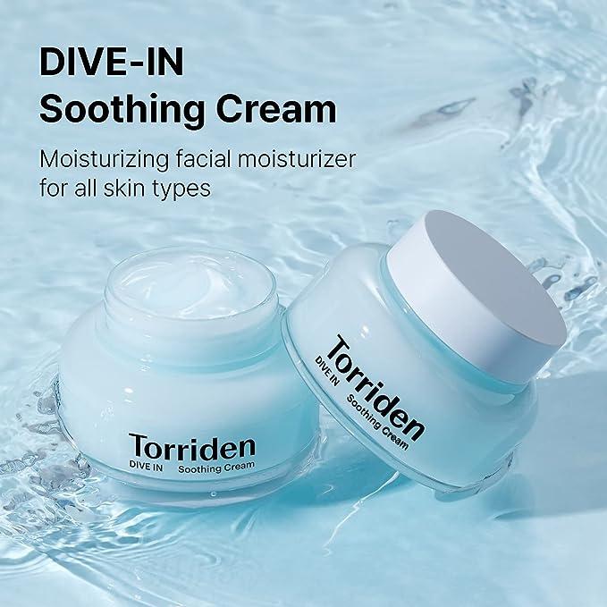 TORRIDEN Dive In Hyaluronic Acid Serum / Toner / Nawilżający krem kojący / Booster skóry