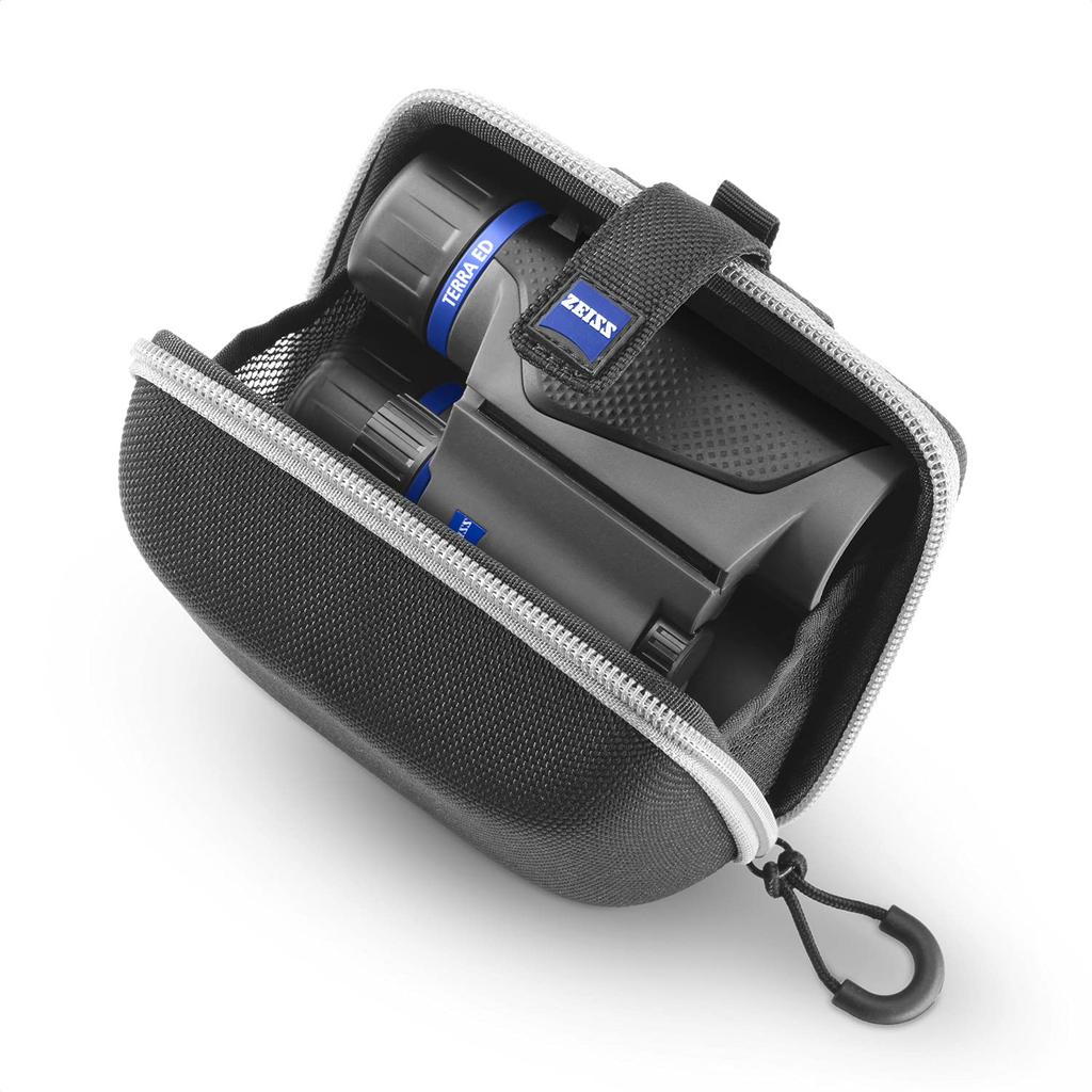 Zeiss Binoculars Terra ED Pocket 10x25 Roof Prism Type 10x 25mm Aperture ED Lens Tough Compact Fully Waterproof Gray 653948 &