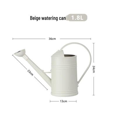 Off-White 1.8L Retro Garden Watering Can