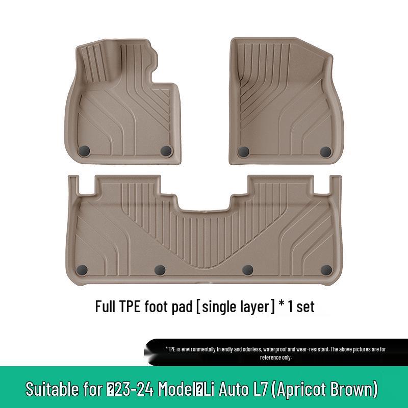 Custom Fit 2023-2024 Li Auto L7 Car & Trunk Mats - All TPE Material