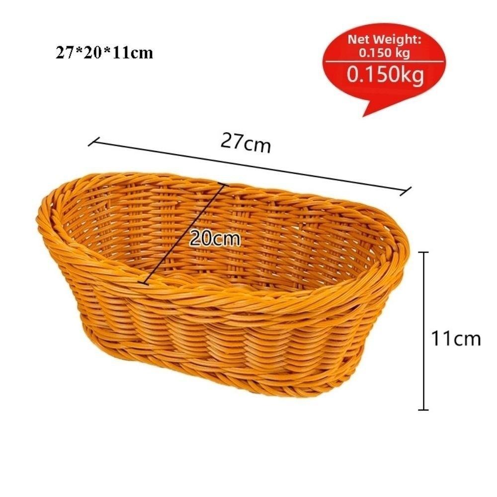 Multistyles Imitation Rattan Fruit Plate  Wedding Candy Flower Storage