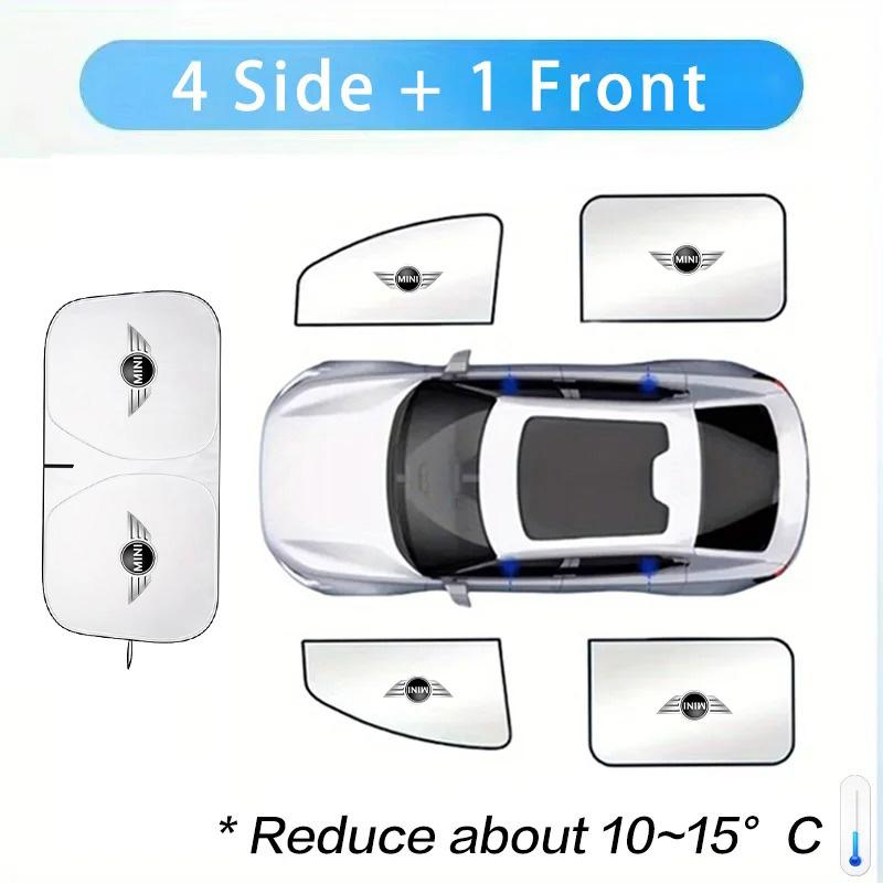 AAAQQ1 Full Car Sunshade Curtain Auto UV Protect Curtain Films For BMW Mini Cooper R50 R53 R55 R56 R60 R61 F54 F55 F56 F60 Clubman