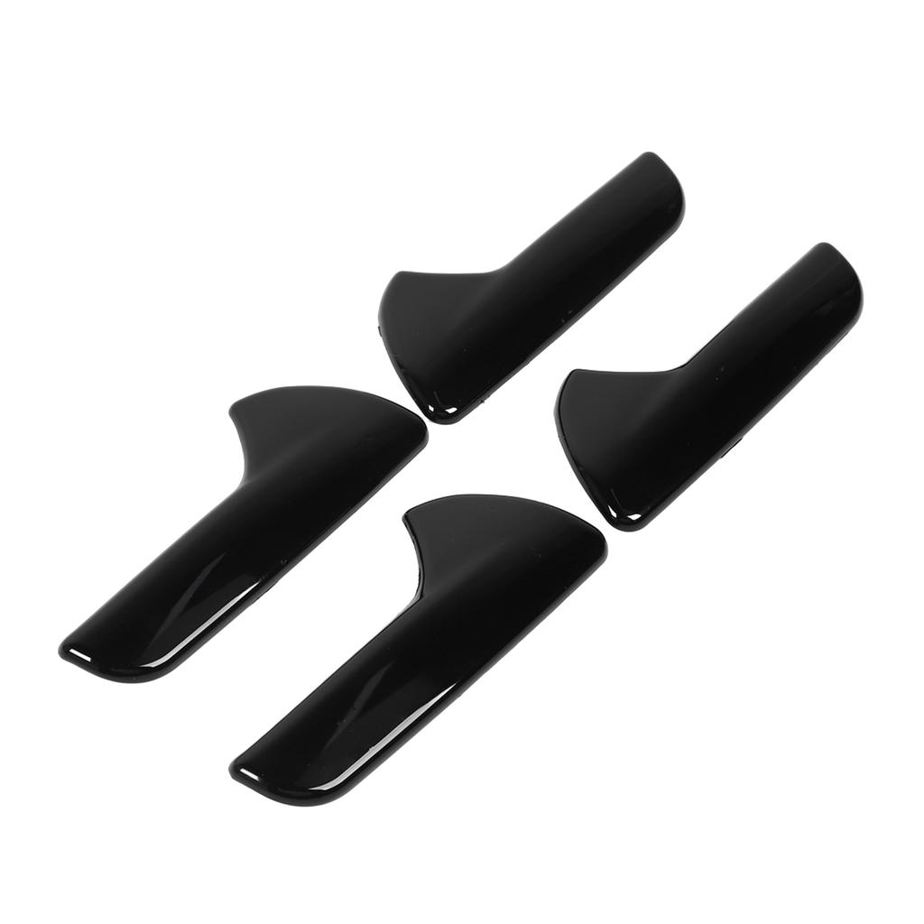 4 Pcs Inner Door Handle Cover Trim Fashionable Anti Scratch Abrasion Proof Easy Install for Cars