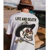 Fashion 3D Trend Skull Pattern Printed Men's T Shirt Round Neck Loos Tops Breathable Comfortable Summer Oversized Clothing