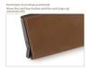 Vintage 2025 Men's Double-Layer Crazy Horse Leather Card Holder with Push-Button Pop-Up and Aluminum Clip