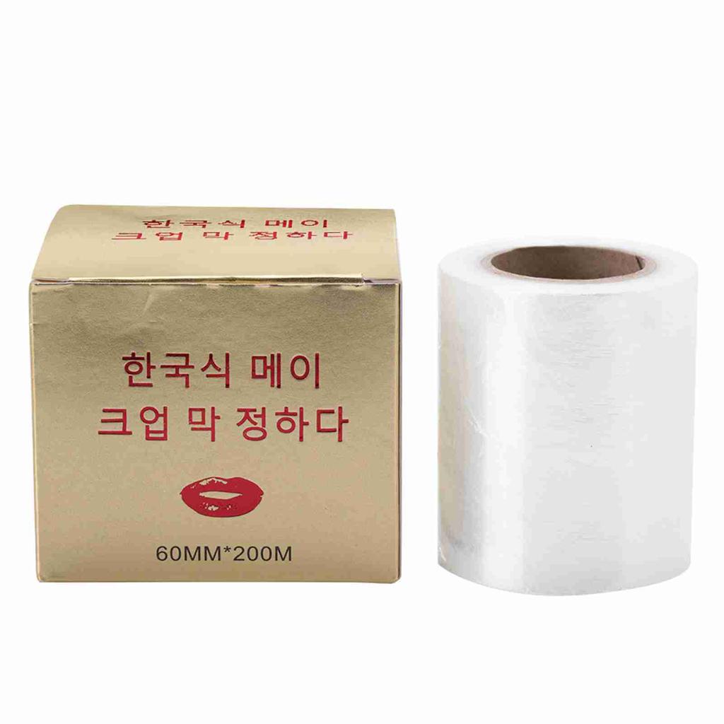 42mm * 200m Semi Permanent Eyebrow Tattoo Barrier Film Tattoo Accessory