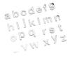 3D Stereo English Letters Metal Car Emblem with Number & Displacement Heart Decorative Sticker