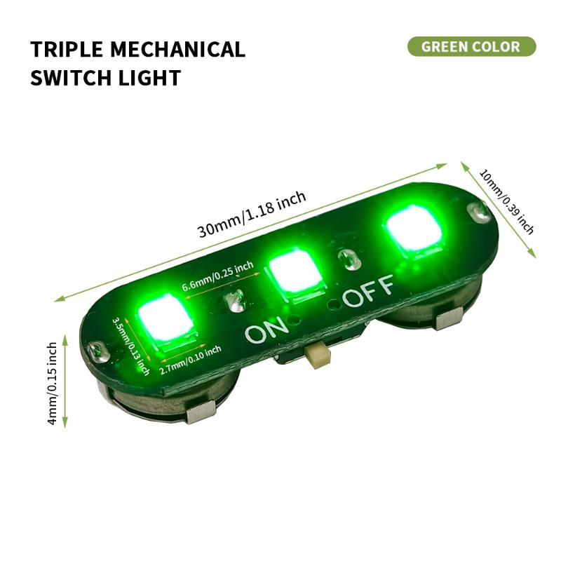 1Pcs Wireless Light 3-Watt High Brightness Switch Led Lamp Toys For Diy Model Making/Gun-Dam/Dollhouse Decoration/Diorama