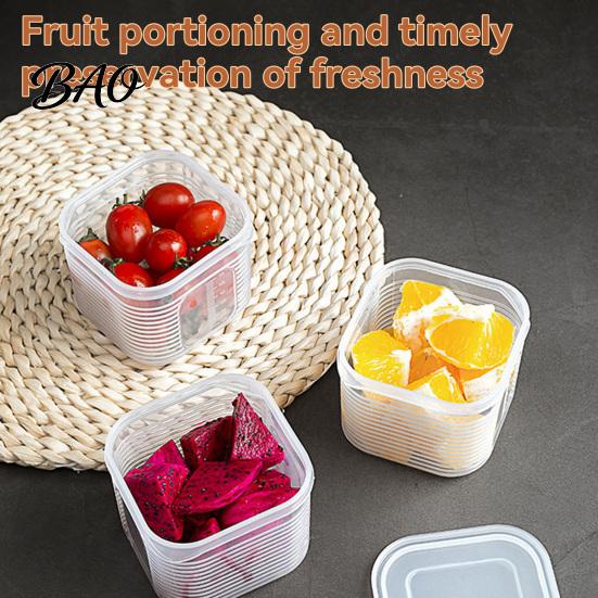 Refrigerator Soup Organizer Freezer Packaging Box, with Sealed Lids, Food-Grade PP And Reusable Storage Boxes Microwave Safe Containers, Leak-Proof