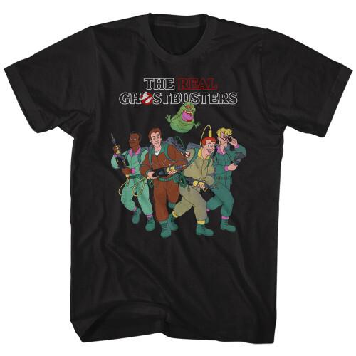 Ghostbusters The Whole Crew T-Shirt - Black Unisex T-Shirt XXXXL