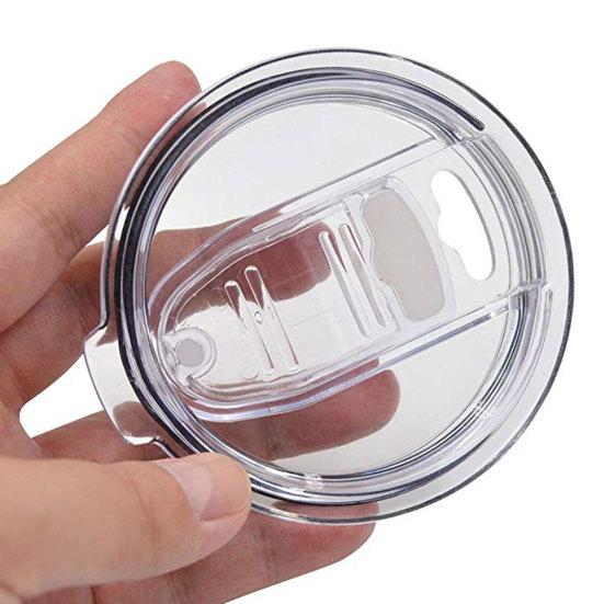 20/30oz Round Cup Lid Transparent Sealed Anti-Splash Cover for Yeti Ozark Trail