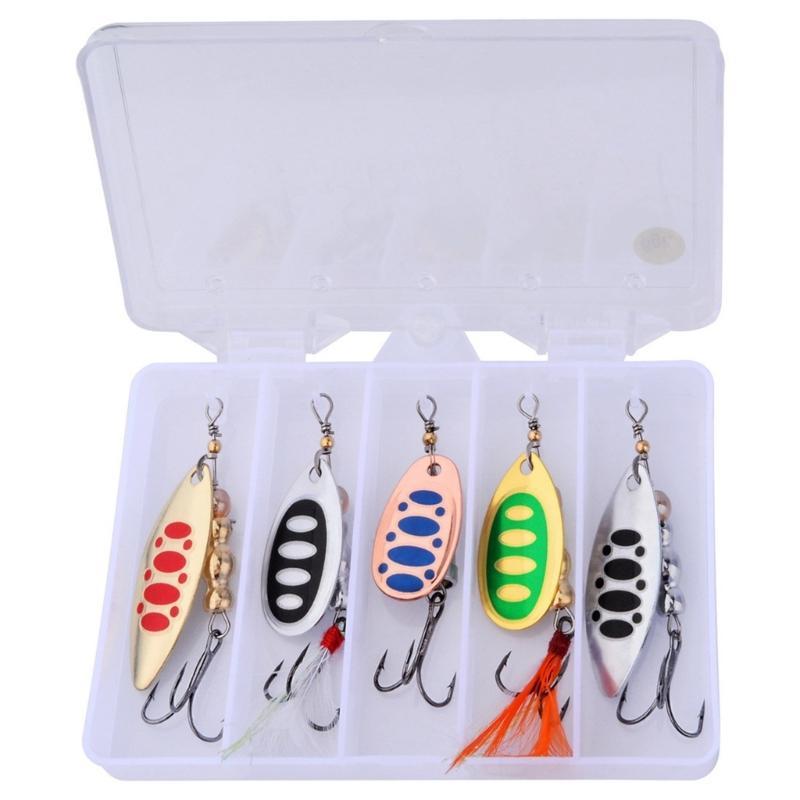 6g/8g Far Casting Jigs Sinking Fishing Baits Metal Cast Jigging Spoon Lures Spinnerbait with Treble Hook Spinner Baits