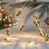 Elk Shape Christmas LED Light String Cartoon Christmas String Lights  Christmas Decorations