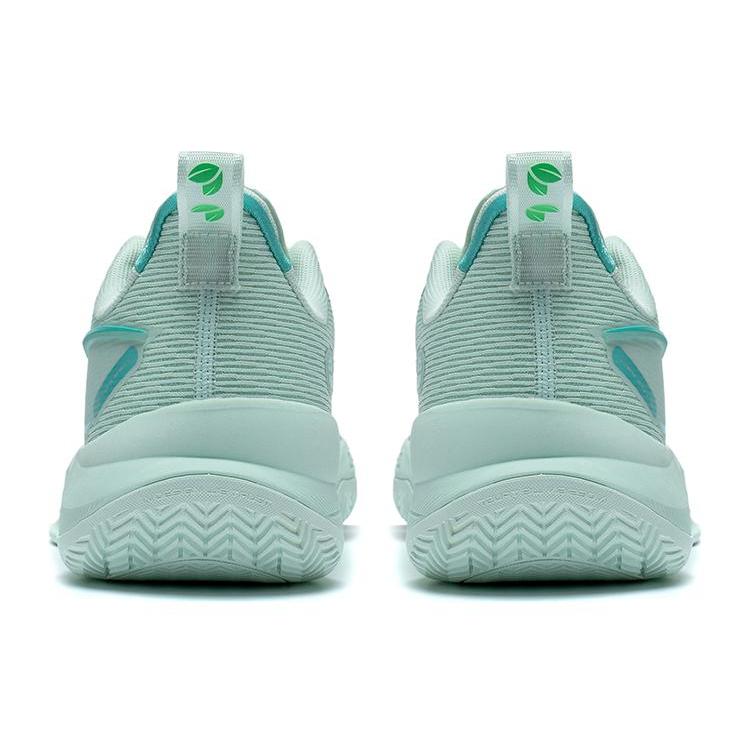 New LINING Super Light V2 Basketball Shoes Men Low Top Blue ABAT029-7