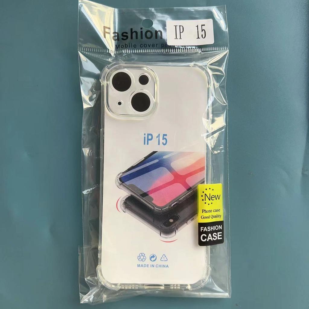 Classic Thickened Four Corners Anti-fall for IPhone17 Mobile Phone Case for Apple 16promax Air Cushion 14 Mobile Phone Case