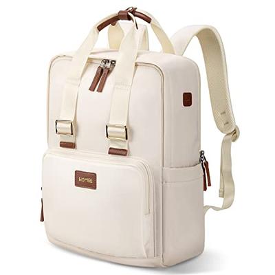 [HOMIEE] Women's Backpack, Large Capacity, Stylish, Lightweight, for School, Commuting, Adults, High School Students, A4 Size, Waterproof, Fits 15.6-i