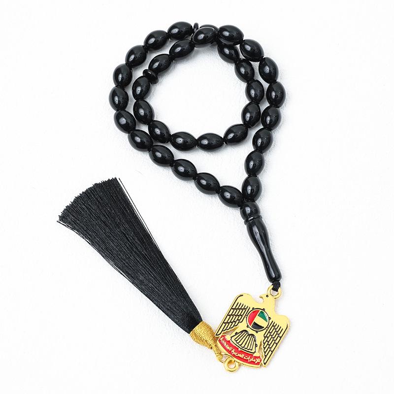 Dubai Islamic Prayer Beads: 33-Bead Unisex Tasbih for Counting in UAE