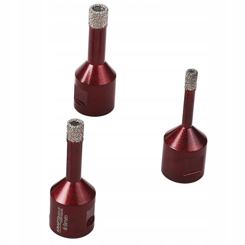 Diamond Hole Saw Crown for Porcelain Tiles M14 Set 6,8,10,35,68 + Adapter