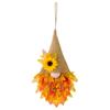 Maple Leaf Artificial Leaf Gnome Flower Hat Pendant Thanksgiving  Window Party Decoration Halloween Decorations