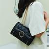 2024 Summer New Niche High-End Single-Shoulder Underarm Bag, Fashionable Versatile Diamond Pattern Chain Bag, Crossbody Small Square Bag