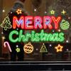 New Styles, Christmas Stickers, Neon Lights, English Glass Stickers, Store Sliding Door Decorations, Static Stickers, Party Decorations