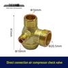 Direct Air Compressor Check Valve - 10*16*21-04605 Air Pump Accessories Inlet Valve.