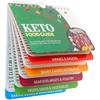 7x6 Zoll Heißluftfritteuse Rezepte Papier Multifunktionale Heißluftfritteuse Spickzettel Tragbares Kochanleitungsheft für die Küche