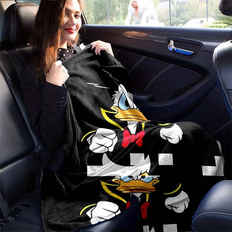1pc, Donald Duck Throw Blanket Cozy & Soft Home Decor for Couch, Bed, Car, Travel, Camping