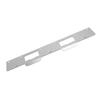 Door Strike Plate Double Holes Steel Reinforced Strong Easy Install Security Stike for 5?1/2in To