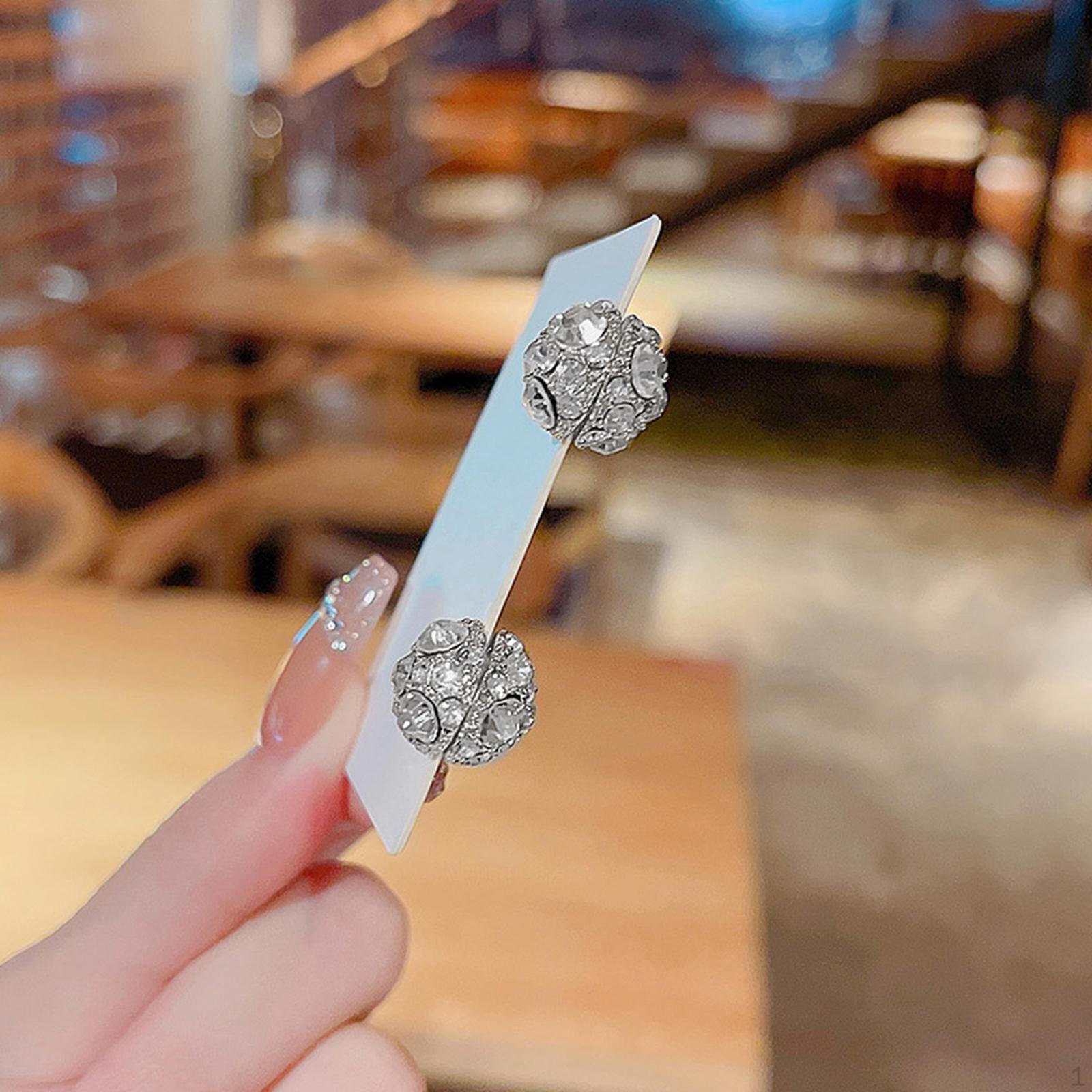 

Сережки без пірсингу з 2 предметів для жінок на день народження срібний