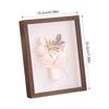Acrylic Shadow Box Frame A4 Size 5cm Depth for DIY Flower Art Decoration