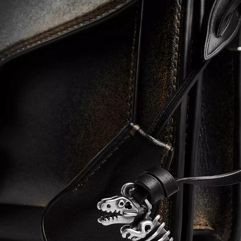 Coach Tabby 26 Forma a C Hardware Borsa a Tracolla in Pelle Vintage Media Borse da Donna Tè Chiaro CBH35-LHPMZ