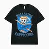Cappuccina Ballerina Funnu Italian Brainrot Meme T-shirt Womens Fashion Trend T-shirt Casual T-shirt