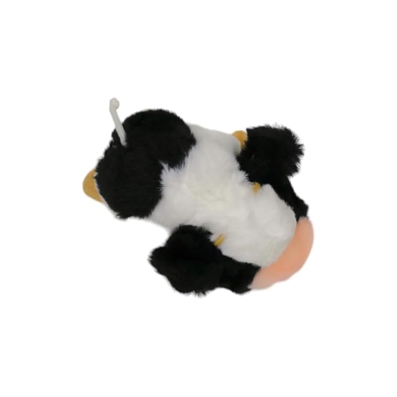 Cute Plush Toy - Palm-Sized Cow (Holstein F0281)