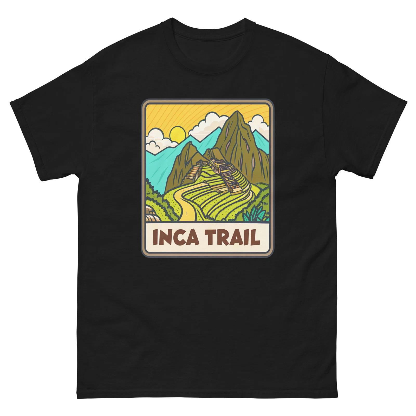 Футболка с достопримечательностью Тропа инков S