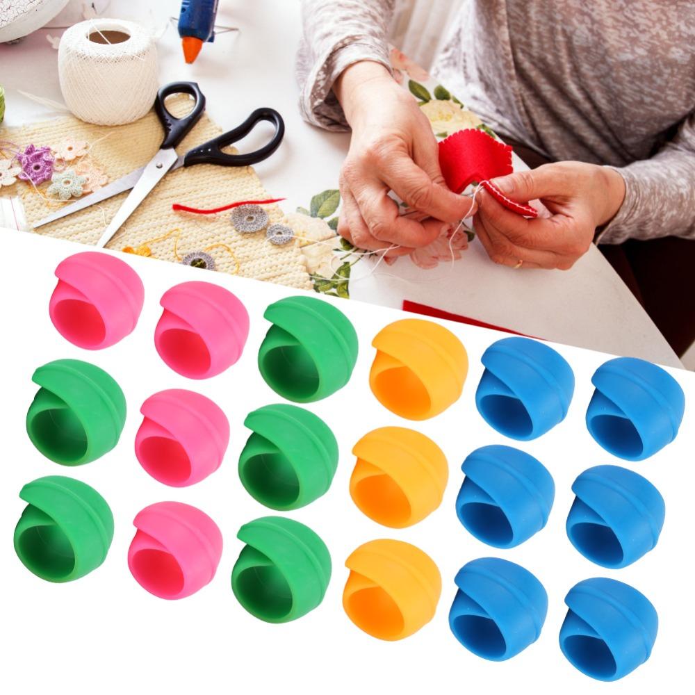 40 pièces Attache-bobines en silicone Bobines colorées Clips Économiseurs de bobines de fil Empêchent le déroulement