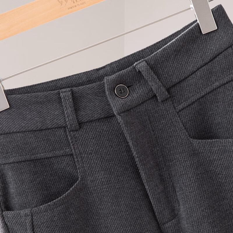 Sibaishe Women's Solid Color Wide-Leg Casual Pants