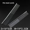 Stainless Steel Pet Grooming Comb Dog Comb Steel  Silver Cat Hair Removal  Double-sided Comb Pet Supplies Wholesale