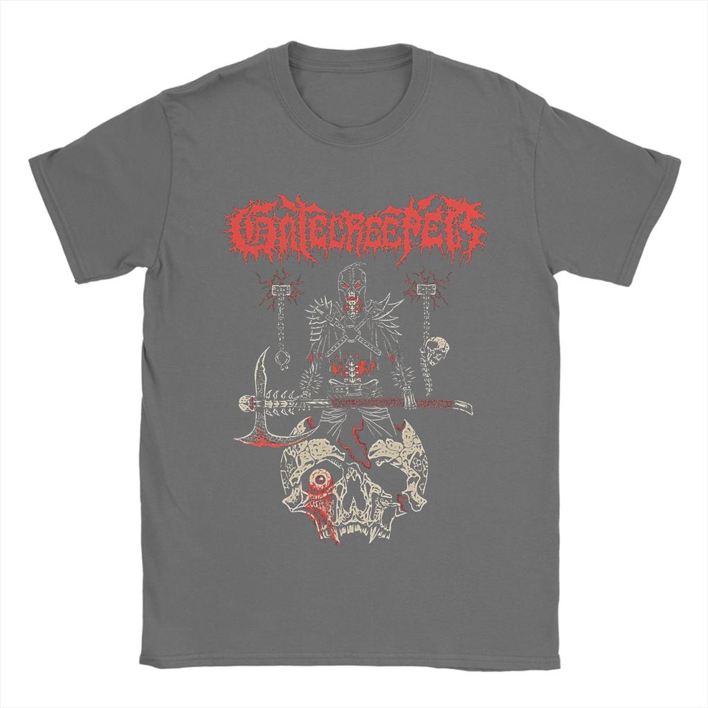 Men's Band Gatecreeper T Shirts  100% Cotton Clothes Unique Short Sleeve Crew Neck Tee Shirt Plus Size T-Shirts