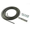 Universal- 5m Brake Line Brake Pipe Steel Copper-plated + Plastic-coated 4.75mm&10 Screw & 5 Connectors Brake Lines Accessories