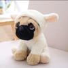20CM Stuffed Simulation Dogs Plush Sharpei Pug Lovely Puppy Pet Toy Plush Animal Toy Birthday Christmas Gifts