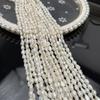 1String, White Natural Freshwater Pearls, Kexu Pearl Beads for Jewelry Making DIY Necklaces, Bracelets Crafts (Beads 4-5mm, Length 36cm)