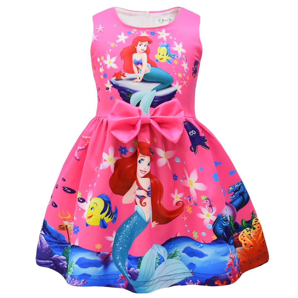 Source, Descendants, Moana, Moana, Girls Dress, Girls Bow Dress Skirt