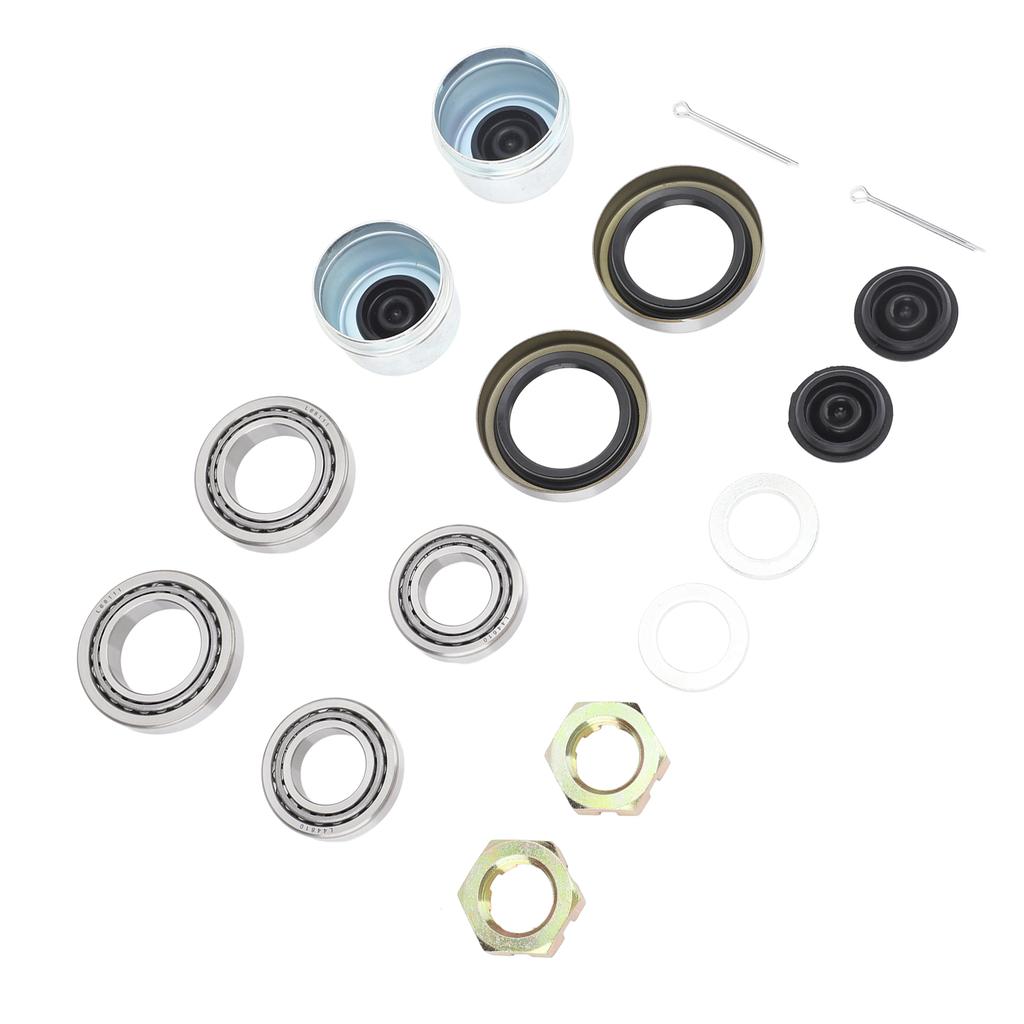 Trailer Axle Bearing Kit Low Working Noise Long Lifespan L68149 L68111 for 1 1/16in To 1 3/8in Trailer Axles 3500lb