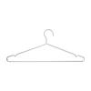Cintres Solides en Acier Inoxydable, Cintres pour Vêtements pour Usage Domestique, Étendoir Antidérapant, Épais et Agrandis, Lot de 10