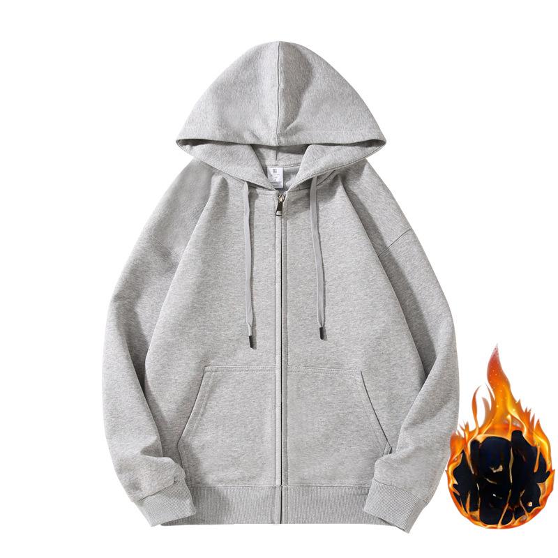 Sweatshirt Herr Vår Lös Nedhasad axel Kofta Jacka med huva Parmodeller Sport- och fritidstoppar