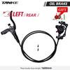 TANKE MTB Hydraulic Disc Brake Set 160mm Oil Pressure CNC Caliper Clamp Front Rear A/B-Pillar Handle Bicycle Upgrade Parts