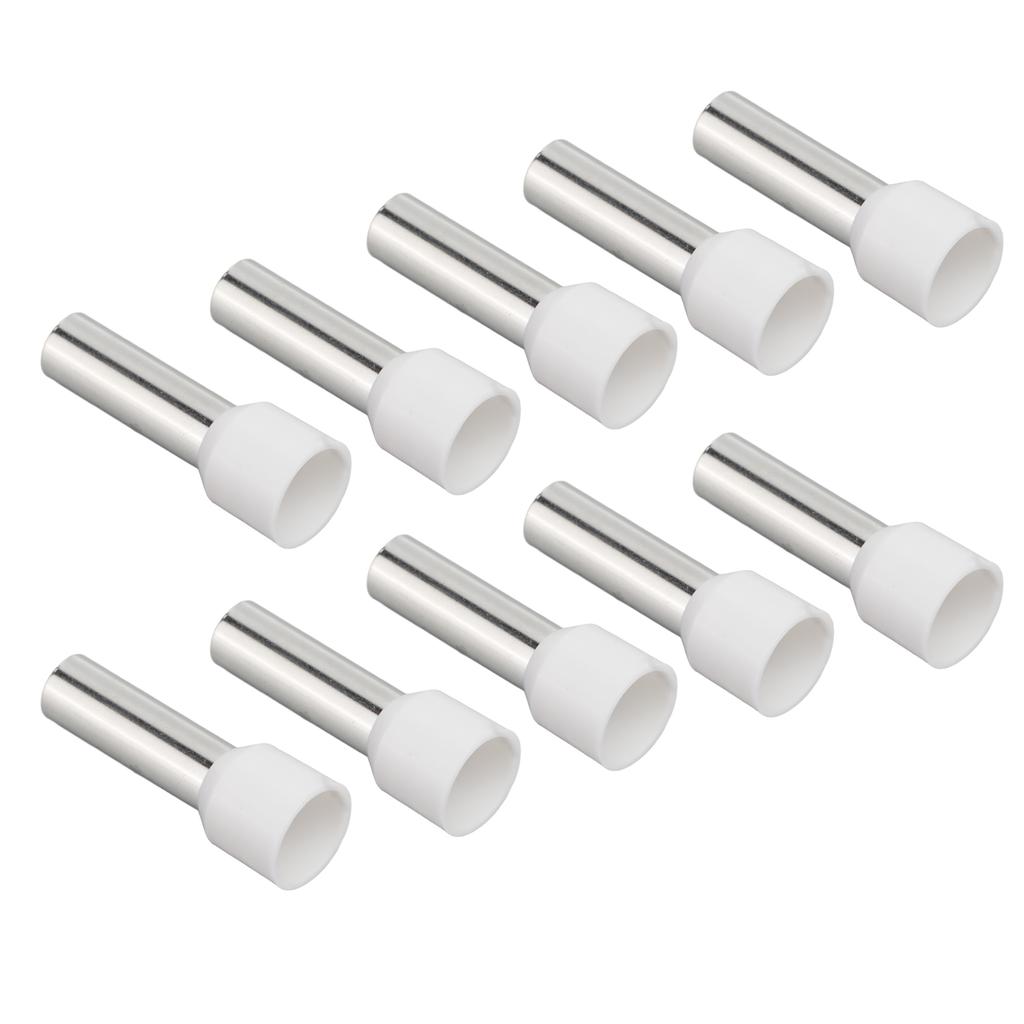 100Pcs Insulated Ferrule Pin Crimp Terminals EU Style Cord End Connectors 6 AWG E16 18