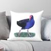 Swamphen Pukeko Square Pillowcase Polyester Linen Velvet Pattern Zip Decor Pillow Case Sofa
