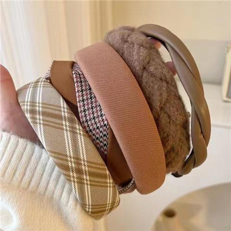 Women's Retro Korean Christmas Headband: High-End Autumn/Winter Hair Jewelry & Versatile Accessory